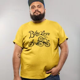 Bike Love Large Size T-shirt