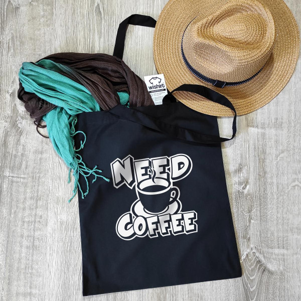 Need Coffee Cloth Bag