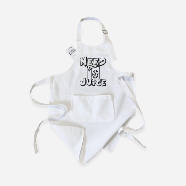 Need Juice Kid's Apron