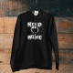 Sweatshirt com Capuz Need Wine
