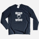 Need Wine Large Size Long Sleeve T-shirt