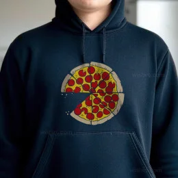 Pizza Large Size Hoodie