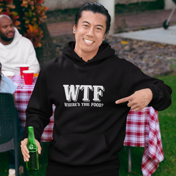 WTF - Where’s the Food Men's Hoodie