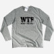 T-shirt Manga Comprida WTF - Where’s the Food para Homem