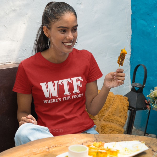 WTF - Where’s the Food Women's T-shirt