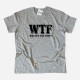 T-shirt Tamanhos Grandes WTF - Where’s the Food