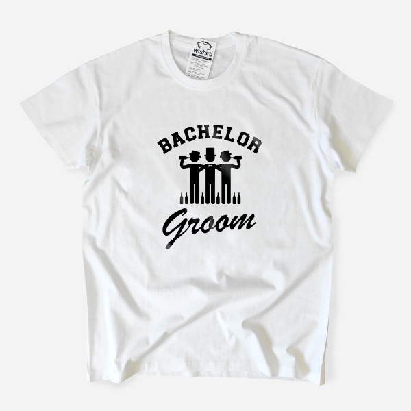Bachelor Support Team - Groom T-shirt Set