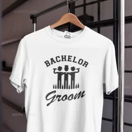 Bachelor Groom Large Size T-shirt