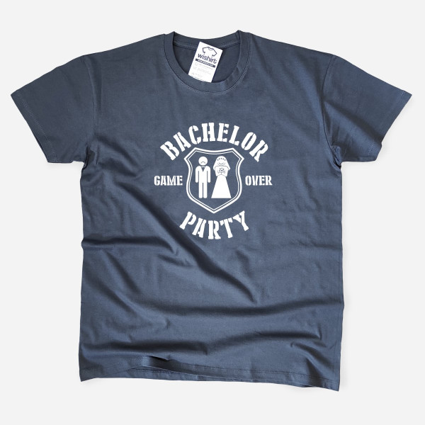 T-shirt Bachelor Party Game Over