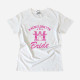 Conjunto de T-shirts Bachelorette Support Team - Bride
