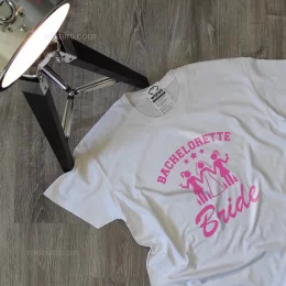 T-shirt Tamanho Grande Bachelorette Bride