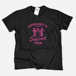 T-shirt Tamanho Grande Bachelorette Support Team