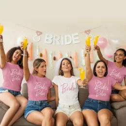 Bride's Babes Matching T-shirt Set 