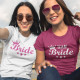 Conjunto de T-shirts a Condizer Bride - Team Bride