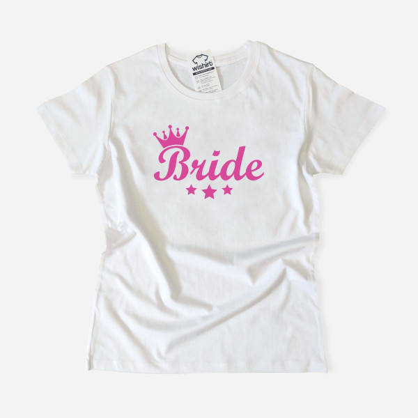 T-shirt Bride para Despedida de Solteira