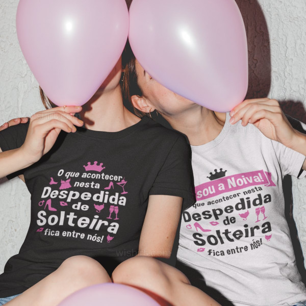 O Que Acontecer nesta Despedida Solteira T-shirt Set