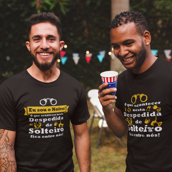 O Que Acontecer nesta Despedida de Solteiro T-shirt