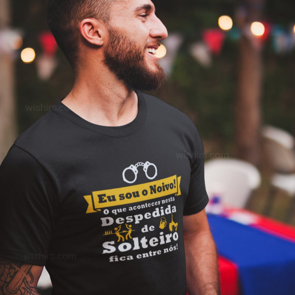 O Que Acontecer nesta Despedida de Solteiro T-shirt Set