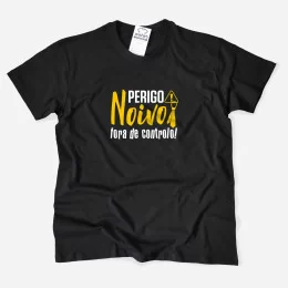 T-shirt Perigo Noivo Fora de Controlo