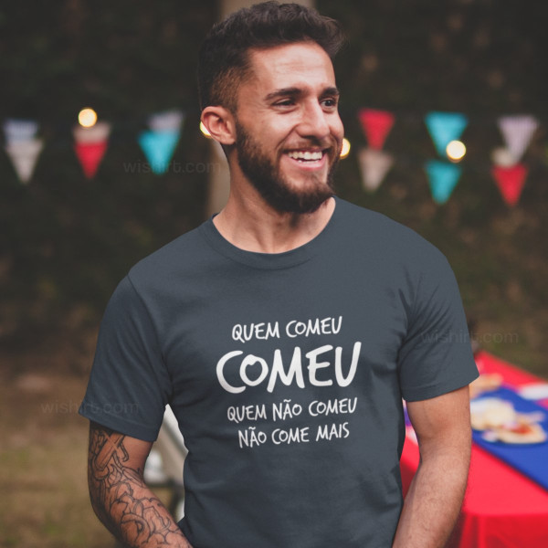 Quem Comeu Comeu Men's T-shirt