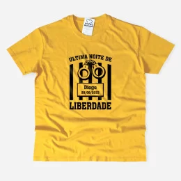 Última Noite de Liberdade Plus Size T-shirt Customizable