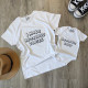 Adorable Babies Mother and Child Matching T-shirt Set