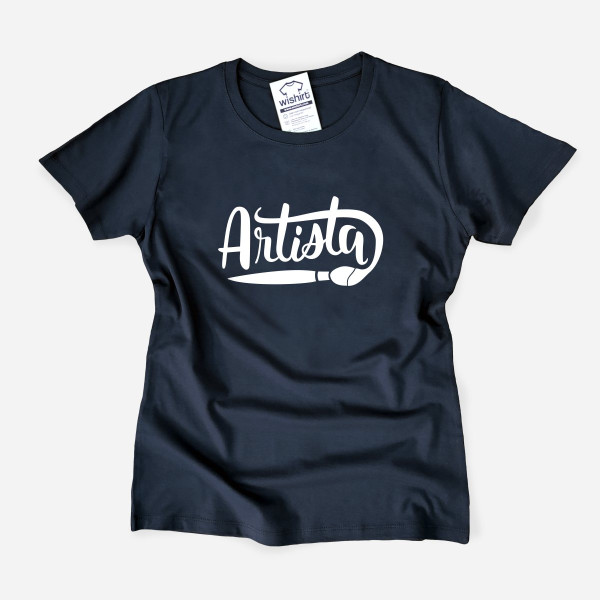 T-shirt Artista para Mulher