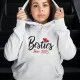 Besties Since Large Size Hoodie - Customizable Year Besties Since Large Size Hoodie - Customizable Year