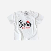 Besties Since Baby T-shirt - Customizable Year