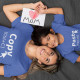 Matching T-shirt Set Mother and Daughter Copy Paste