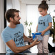 Father and Daughter Matching T-shirt Set Little Things