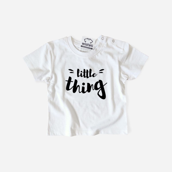 T-shirt Little Thing para Bebé