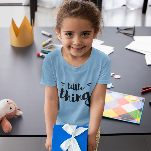 Father and Daughter Matching T-shirt Set Little Things