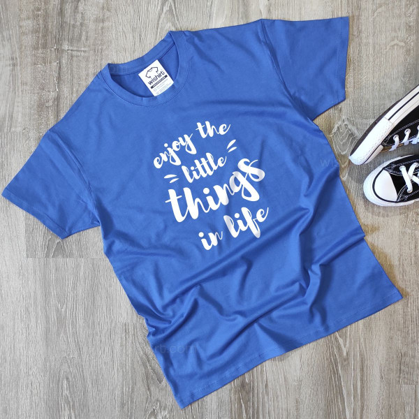 Enjoy the Little Things in Life Large Size T-shirt