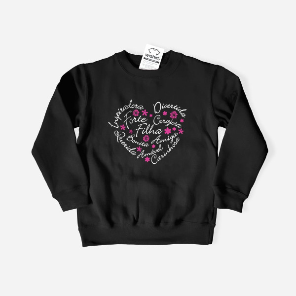 Filha Carinhosa Kid's Sweatshirt