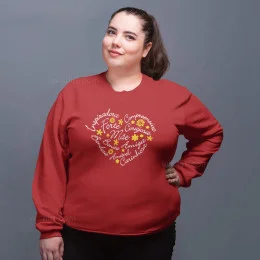 Mãe Carinhosa Large Size Sweatshirt