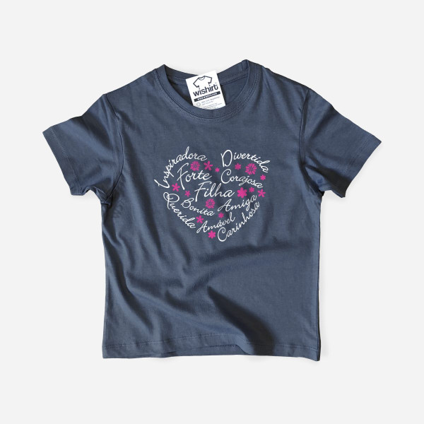 Filha Carinhosa Kid's T-shirt