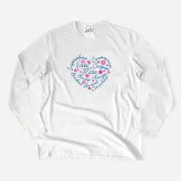 Mãe Carinhosa Large Size Long Sleeve T-shirt