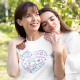Conjunto de T-shirts a Combinar Mãe e Filha Carinhosa