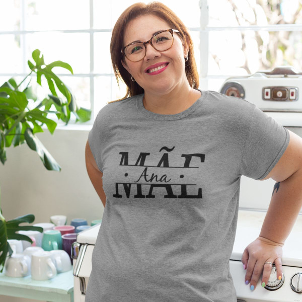 Mother's T-shirt Customizable with the Children's Names