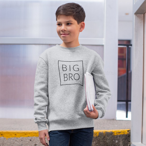 Sweatshirt BIG BRO para Criança