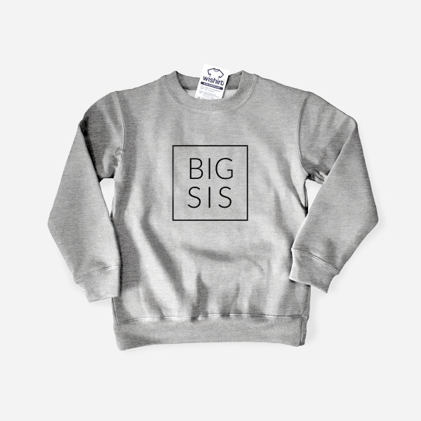 Sweatshirt BIG SIS para Criança