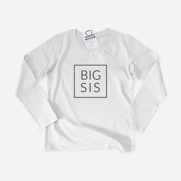 BIG SIS Kid's Long Sleeve T-shirt