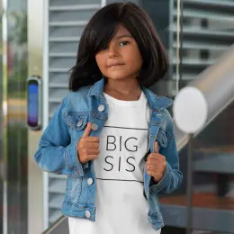 Matching Long Sleeve T-shirt Set  MAMA - BIG SIS - TINY BRO