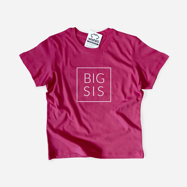 T-shirt BIG SIS para Criança