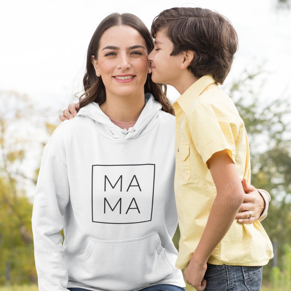 Sweatshirts com Capuz a Combinar MAMA - BIG BRO - TINY SIS