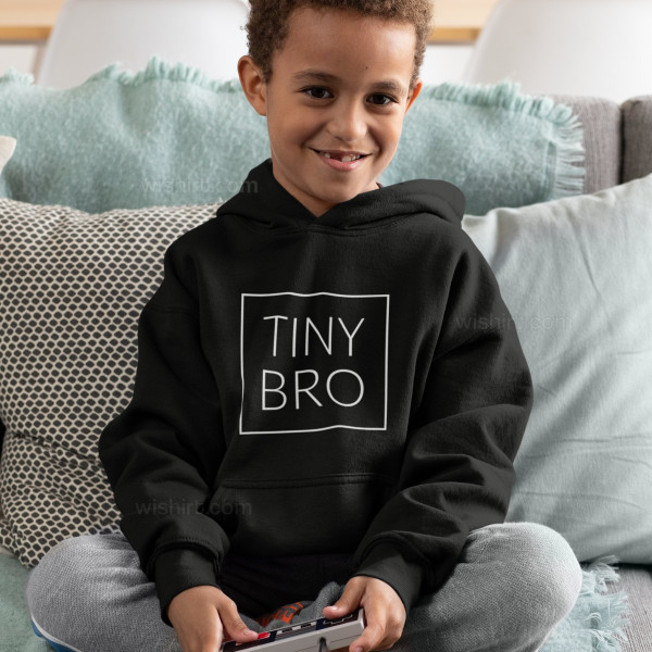 Sweatshirt com Capuz TINY BRO para Criança