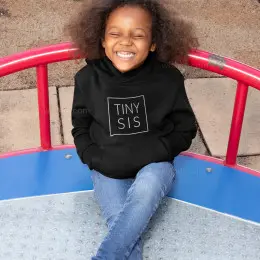 Sweatshirt com Capuz TINY SIS para Criança