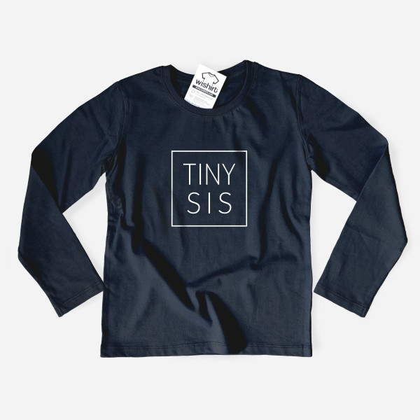 TINY SIS Kid's Long Sleeve T-shirt