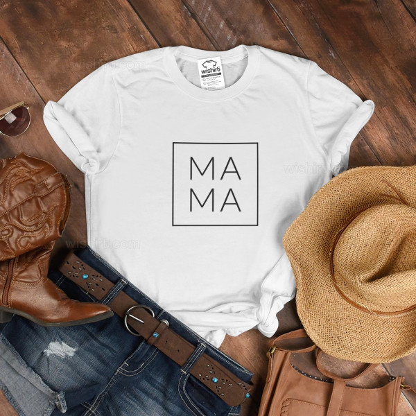 T-shirt Tamanho Grande MAMA